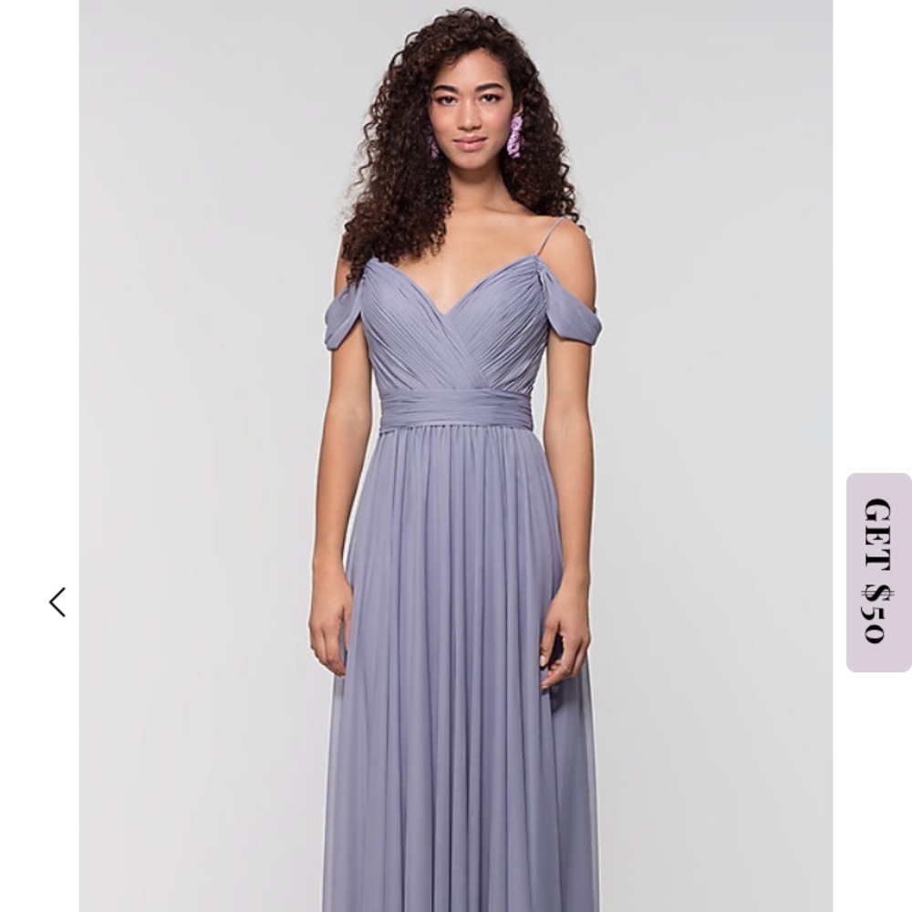 Kleinfeld Cold Shoulder Dress